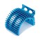 RC 540 550 Motor heatsink without Fan Side Vented Alloy Aluminum Heat Sink Cooling for 110 RC TruckBoat HSP HPI Wltoys Himoto Redcat 1PcsBlue
