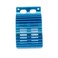 RC 540 550 Motor heatsink without Fan Side Vented Alloy Aluminum Heat Sink Cooling for 110 RC TruckBoat HSP HPI Wltoys Himoto Redcat 1PcsBlue