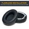 AGPTEK Black Replacement Earpads 2 Pieces Foam Ear Pad Cushion Compatible with Beats Studio 20 WiredWireless B0500 B0501 Headphone  Beats Studio 30