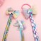 PinkSheep Wigs for Girls Princess Dress up Braided Wig Mermaid Wig for Girl 3 PC Set