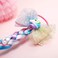 PinkSheep Wigs for Girls Princess Dress up Braided Wig Mermaid Wig for Girl 3 PC Set