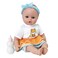 ADORA Playtime Frilly Fox 13 inch Baby Doll with Embroidered Fox Frill Dress Bow Headband and Bottle