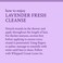 Camille Rose Lavender Fresh Cleanse 8 oz
