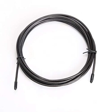5BILLION Speed Jump Rope  Nature Handle  Adjustable with Ball Bearings  Workout for Double Unders WOD Outdoor MMA  Boxing Training extra rope