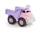 Green Toys Dump Truck PinkPurple FFP  Pretend Play Motor Skills Kids Toy Vehicle No BPA phthalates PVC Dishwasher Safe Recycled Plastic Made in USA