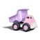 Green Toys Dump Truck PinkPurple FFP  Pretend Play Motor Skills Kids Toy Vehicle No BPA phthalates PVC Dishwasher Safe Recycled Plastic Made in USA