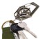 Mobile Suit Gundam Zeon relief carabiner by COSPA