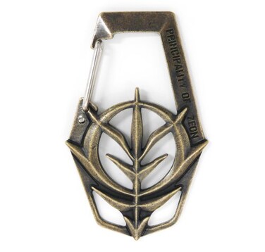 Mobile Suit Gundam Zeon relief carabiner by COSPA
