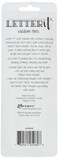 Ranger Fine  Broad Nib Letter It Medium Pen Set 2 Count Pack of 1 Black White