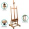 Mont Marte Painting Easel Large Easel for Painting Studio Easel wcastors Beech Wood