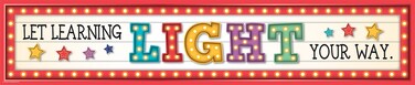 Marquee Let Learning Light Your Way Banner