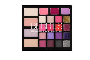 BYS Berries Face Palette  Eyeshadows Lip Gloss Contour Highlighter Collection Kit  Complete Allday Beauty Set