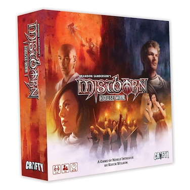 Crafty Games Mistborn House War Board Game RPG Expansion 35 Players 60120 Minutes Gameplay Ages 14