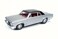 Auto World AW24007 1964 Pontiac GTO Silvermist Grey with Gloss Black Roof 124 Diecast Model Car