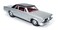 Auto World AW24007 1964 Pontiac GTO Silvermist Grey with Gloss Black Roof 124 Diecast Model Car