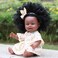 14 Soft Washable Black African American Girls Baby Dolls for 3 Years Old