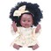 14 Soft Washable Black African American Girls Baby Dolls for 3 Years Old