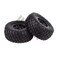 INJORA RC Wheel Set 4pcs RC Wheel Rim and RC Tires for 110 RC ShortCourse Car Slash VKAR 10SC AX4006