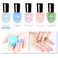 Abitzon NEW Nail Polish Set 10 Bottles  NonToxic EcoFriendly Easy Peel Off  Quick Dry Water Based Nail Polish