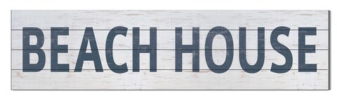Kindred Hearts 40x10 Beach House Shiplap Wall Sign