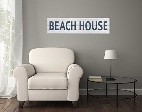Kindred Hearts 40x10 Beach House Shiplap Wall Sign