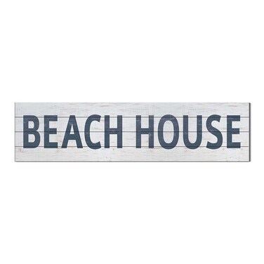 Kindred Hearts 40x10 Beach House Shiplap Wall Sign
