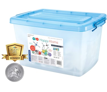 Happy Atoms Magnetic Molecular Modeling Educator Classroom Bundle  5 Sets of 50 Atoms  Create 17 593 Molecules  216 Activities  Free Curriculum  App iOS Android  Student Tested