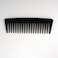 Pegasus 404 7in Hard Rubber Wide Tooth Tall Styling Comb Handmade Seamless Smooth Edges Anti Static Heat and Chemically Resistant Wet Hair Everyday Grooming Comb  Peines de goma dura  Black