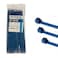 Kable Kontrol Metal Detectable Blue Zip Ties 100 Pcs 11 Inch 50 Lbs Tensile Strength Iron Infused SelfLocking Industrial Cable Ties