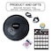 BELEBOOM Balance Trainer Ball for Exercise Elite Yoga Half Ball Balance Training Equipment Home Office Gym Workout Superior Balance BallsBlack