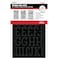 SEI 9279275 SEI Classic Letters Black 175inch 3 Sheets