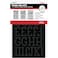 SEI 9279275 SEI Classic Letters Black 175inch 3 Sheets