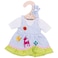 Bigjigs Toys Blue Spotted Rag Doll Dress for 11 Bigjigs Toys Soft Doll with Additional Matching Hair Accessories