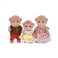 Calico Critters Mango Monkey Family Dolls Dollhouse Figures Collectible Toys