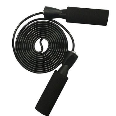 YZL Adjustable Jump Rope with Carrying Pouch by Fitness Factor  Ergonomic Durable and Easy to Adjust  Premium Jump Rope for Men Women and Children of All Heights and Skill Levels