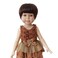 MUZIWIG Cute Bob Hair Wigs with Light Black Straight Full Bangs fit 18 Height Doll Heat Resistant Dolls Hair