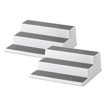 Copco NonSkid 3Tier Spice Pantry Kitchen Cabinet Organizer 10Inch Gray 2 Count