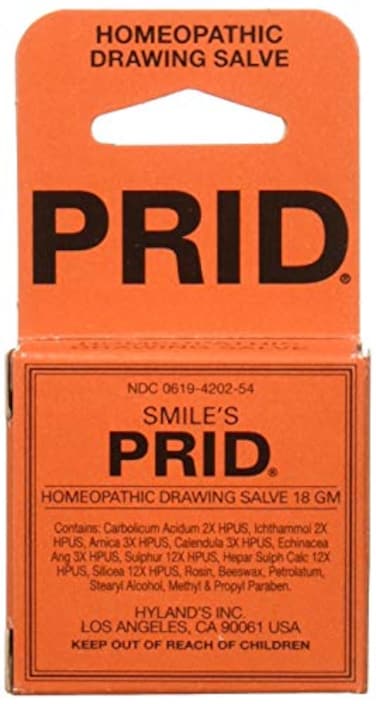 Hylands Homeopathic Pride Drawing Salve 18 Gram  Pack of 2
