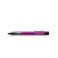 LAMY 1232591 ALstar 299 Ballpoint Pen  Aluminium Ballpoint Pen in Vibrant Pink with Ergonomic Handle and Transparent Grip  With Large Refill  Line Width M