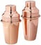 Creative CoOp Stainless Steel Salt  Pepper Shakers with Copper Finish