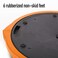 Bosu 7210850 Home Gym Equipment The Original Balance Trainer 65 cm Diameter Blue and Orange