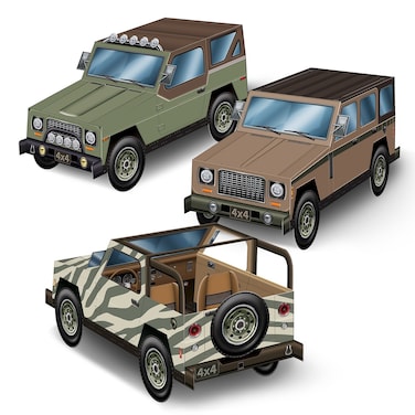 Beistle 3D SUV Centerpieces