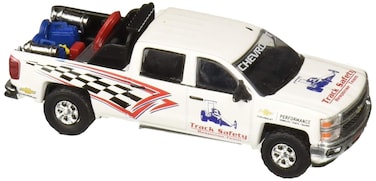 Greenlight 1 64 Hobby Exclusive  2015 Chevrolet Silverado with Safety Equipment Diecast Vehicle