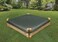 Bamboo Beach Sandbox with Liner and Cover