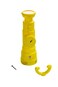 Plastic Playset Telescope  Yellow  Compatible with Most Wooden Swing Sets  Imaginative Play  Hardware Included  Easy to Install  DIY Backyard Playground  Oversized Swingset Accessories