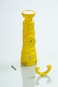 Plastic Playset Telescope  Yellow  Compatible with Most Wooden Swing Sets  Imaginative Play  Hardware Included  Easy to Install  DIY Backyard Playground  Oversized Swingset Accessories