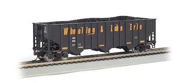 Bethleham Steel 100Ton ThreeBay Hopper Wheeling  Lake Erie 606  HO Scale