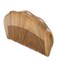 Exquisite Mini Size Natural Green Sandalwood Comb Handmade No Static Fine Tooth Pockets Hair Comb Without Handle STY3