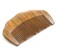Exquisite Mini Size Natural Green Sandalwood Comb Handmade No Static Fine Tooth Pockets Hair Comb Without Handle STY3