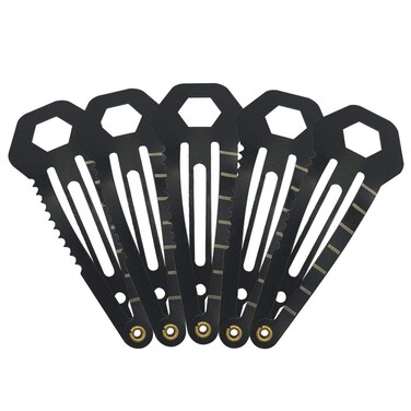 Haxtec Multi Tool Tactical Hair Clips  MultiFunctional EDC Survival Kit For Women 20 Pack